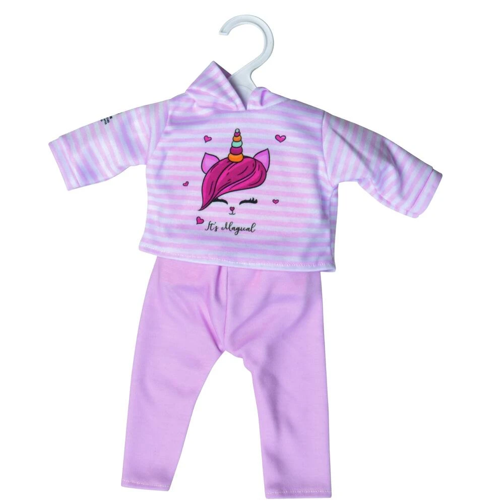 CERISE & CAPUCINE ENSEMBLE SWEAT LICORNE ET LEGGING - 42 CM ONE WORLD ONE FUTURE – Image 2