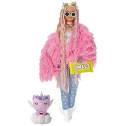 MATTEL POUPEE BARBIE EXTRA VESTE ROSE