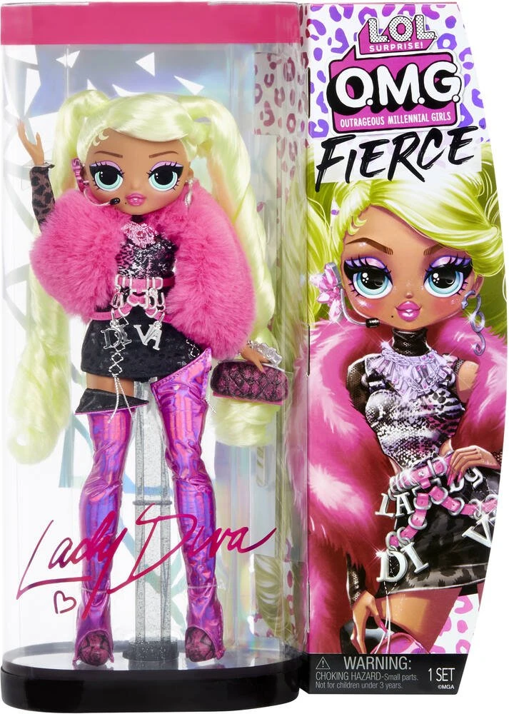 MGA Entertainment LOL SURPRISE 707 OMG FIERCE POUPEE MANNEQUIN - LADY DIVA – Image 2