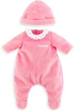 BB36 PYJAMA ROSE + BONNET - COROLLE VETEMENTS