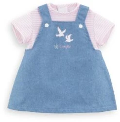 BB36 ROBE MARINIERE ROSE BORDS DE LOIRE COROLLE VETEMENTS