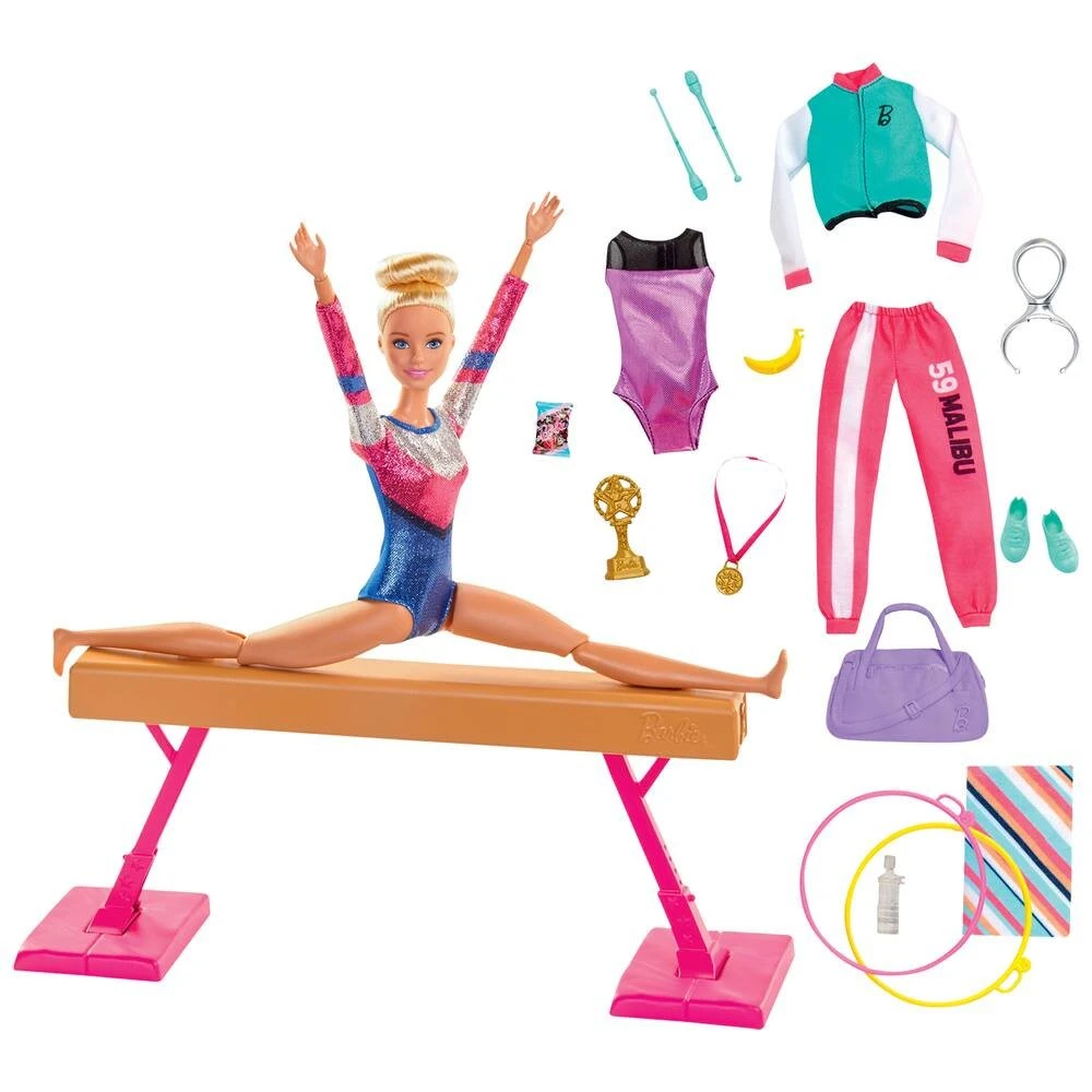 MATTEL COFFRET POUPEE BARBIE GYMNASTIQUE â Image 2