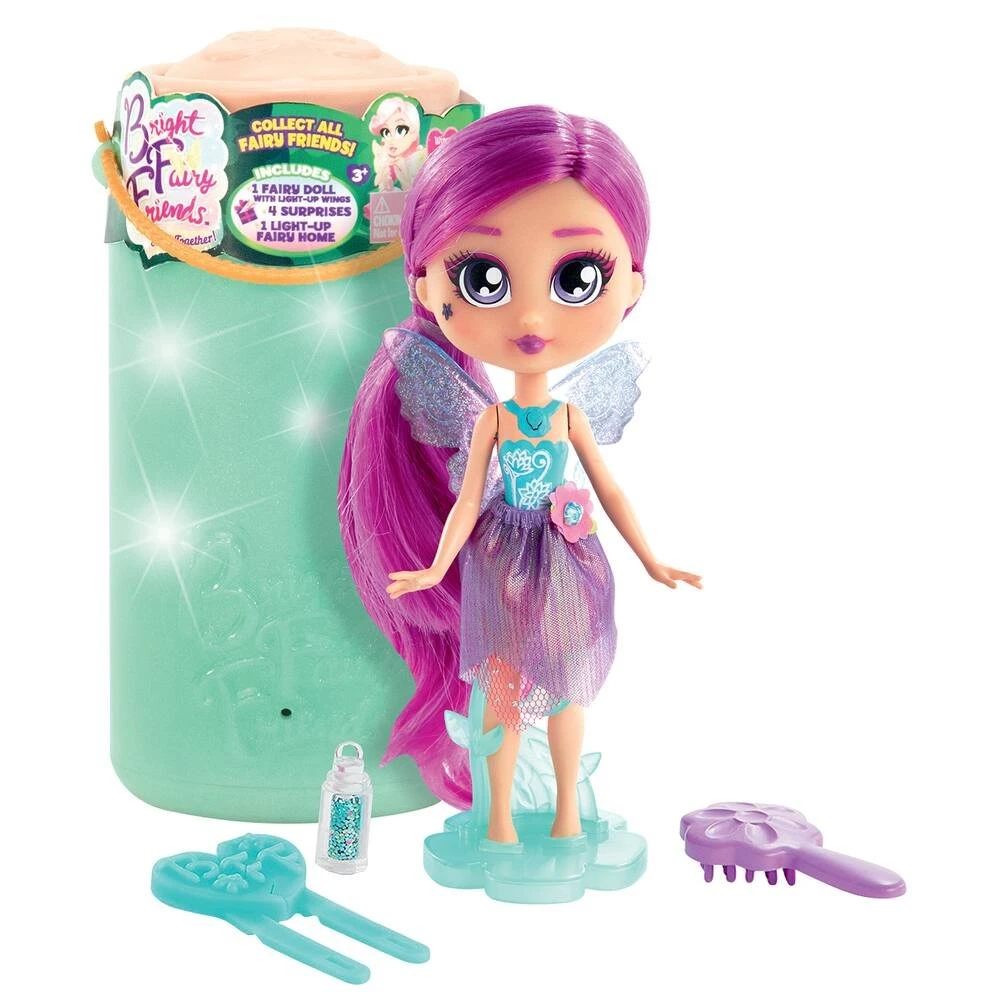 POUPEE BRIGHT FAIRY FRIENDS - FEE 17 CM DANS SA JARRE LUMINEUSE â Image 2