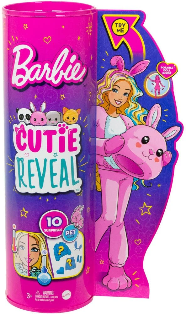 MATTEL POUPEE BARBIE CUTIE REVEAL LAPIN – Image 6