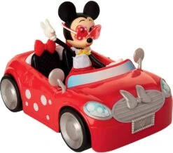 JAKKS PACIFIC POUPEE MINNIE DRIVE N' STYLE : MINNIE ET SON COUPE CABRIOLET