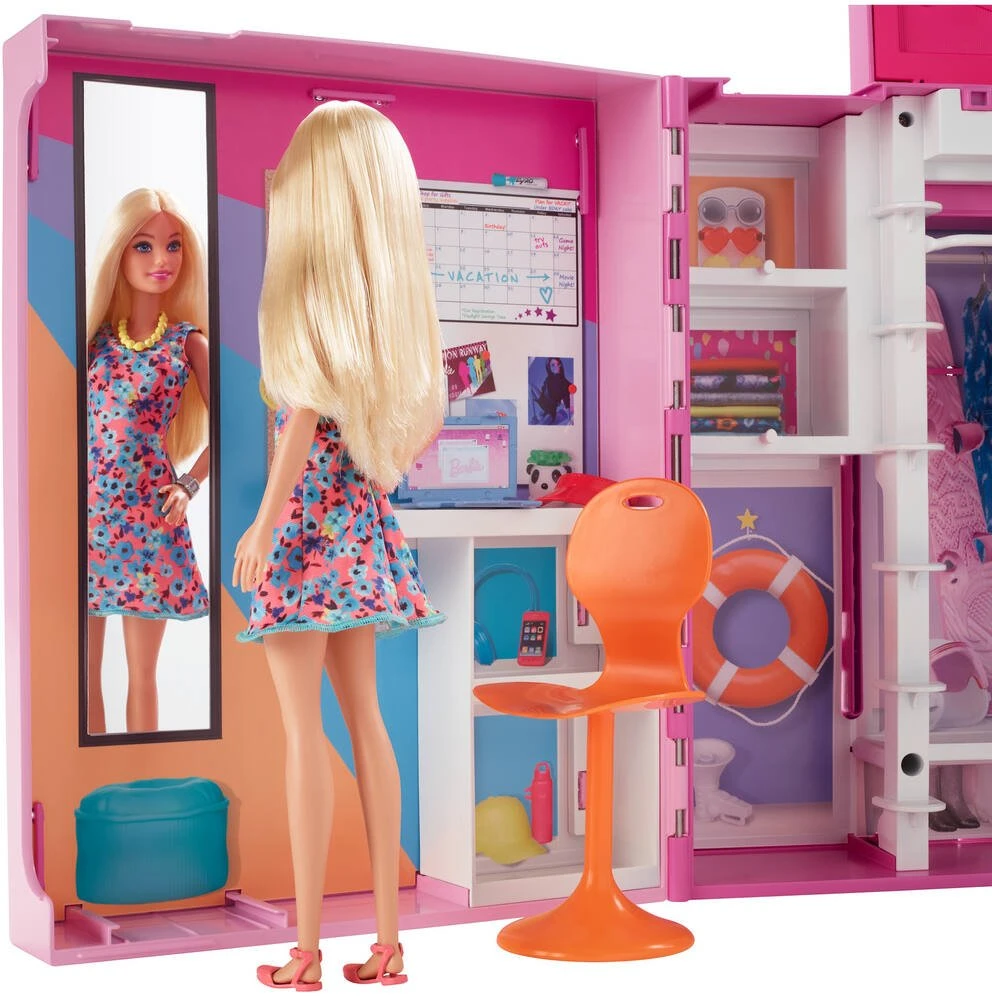 MATTEL POUPEE BARBIE ET COFFRET DRESSING DELUXE â Image 5