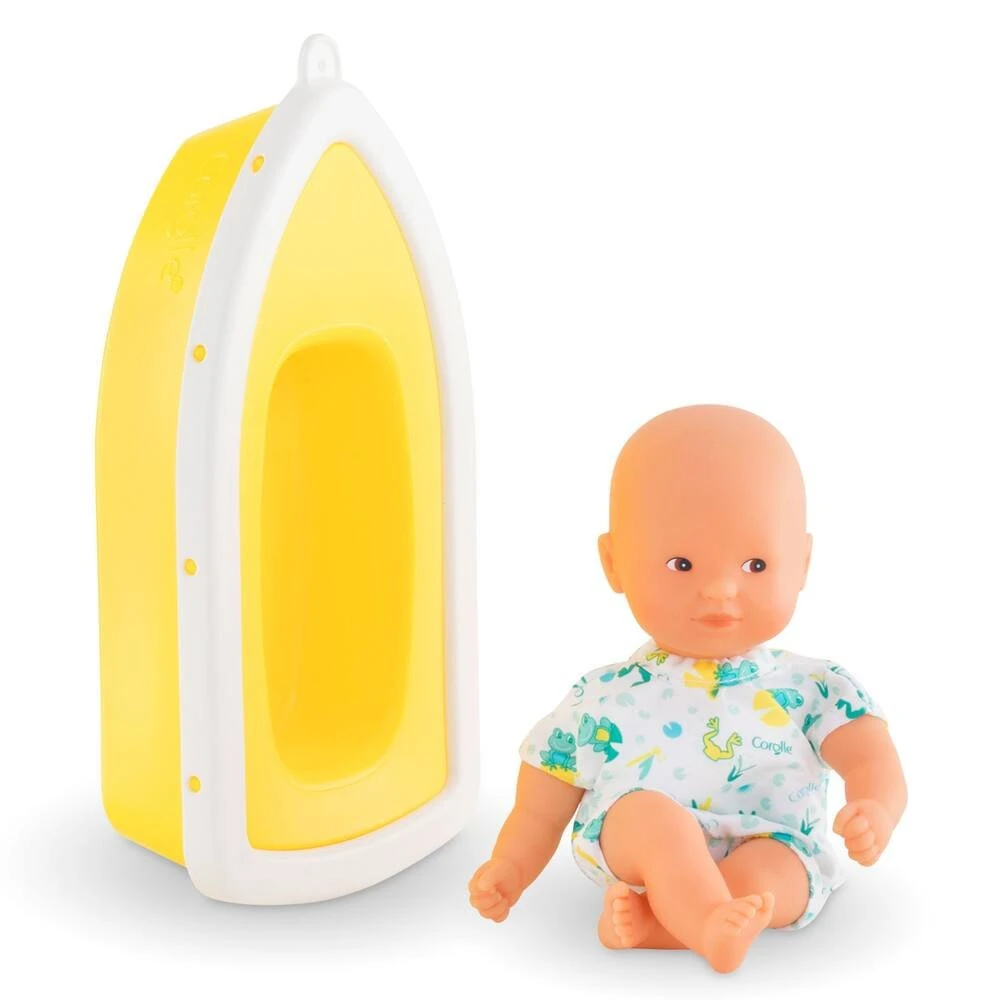 MINI BAIN PLOUF GRENOUILLE 20 CM - COROLLE MON PREMIER POUPON