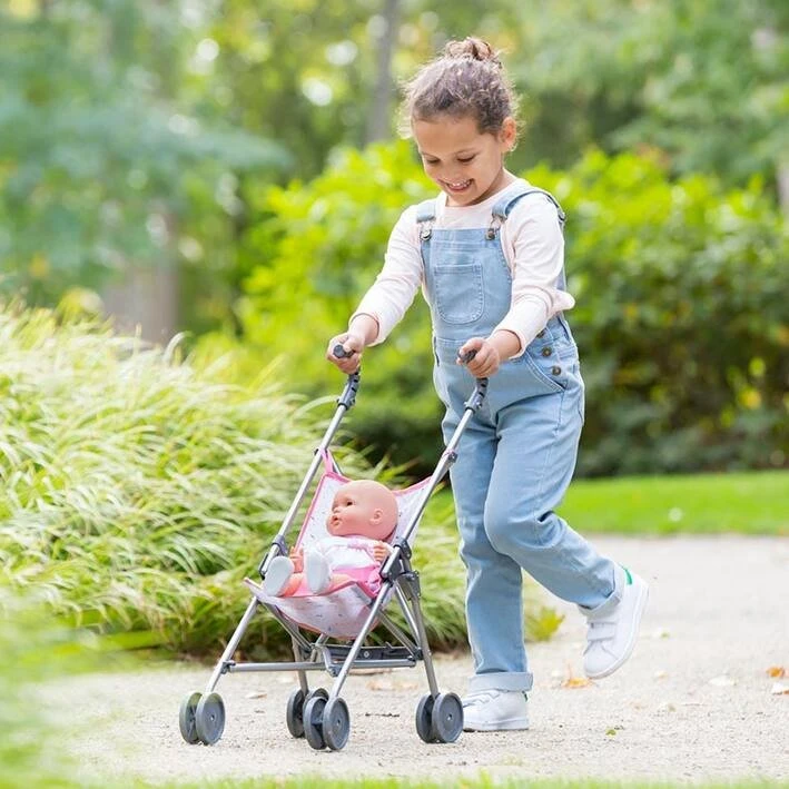 BB36/42 POUSSETTE CANNE ROSE - COROLLE ACCESSOIRES – Image 6