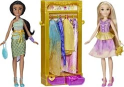 Hasbro DISNEY PRINCESSE - LE DRESSING DE JASMINE ET RAIPONCE
