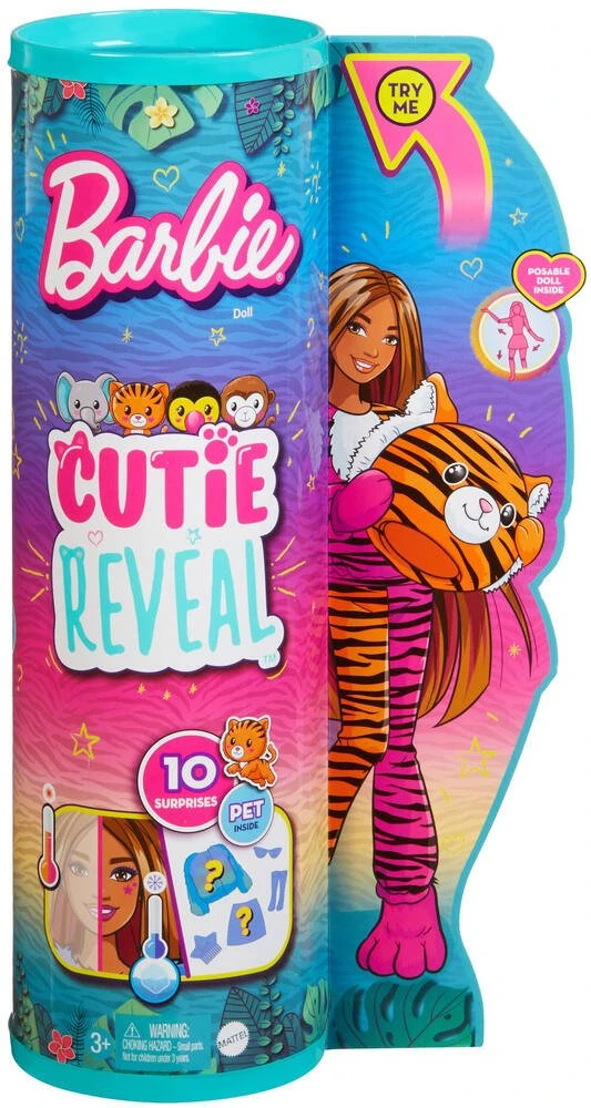 MATTEL BARBIE CUTIE REVEAL TIGRE – Image 5