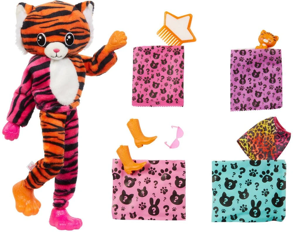 MATTEL BARBIE CUTIE REVEAL TIGRE – Image 4