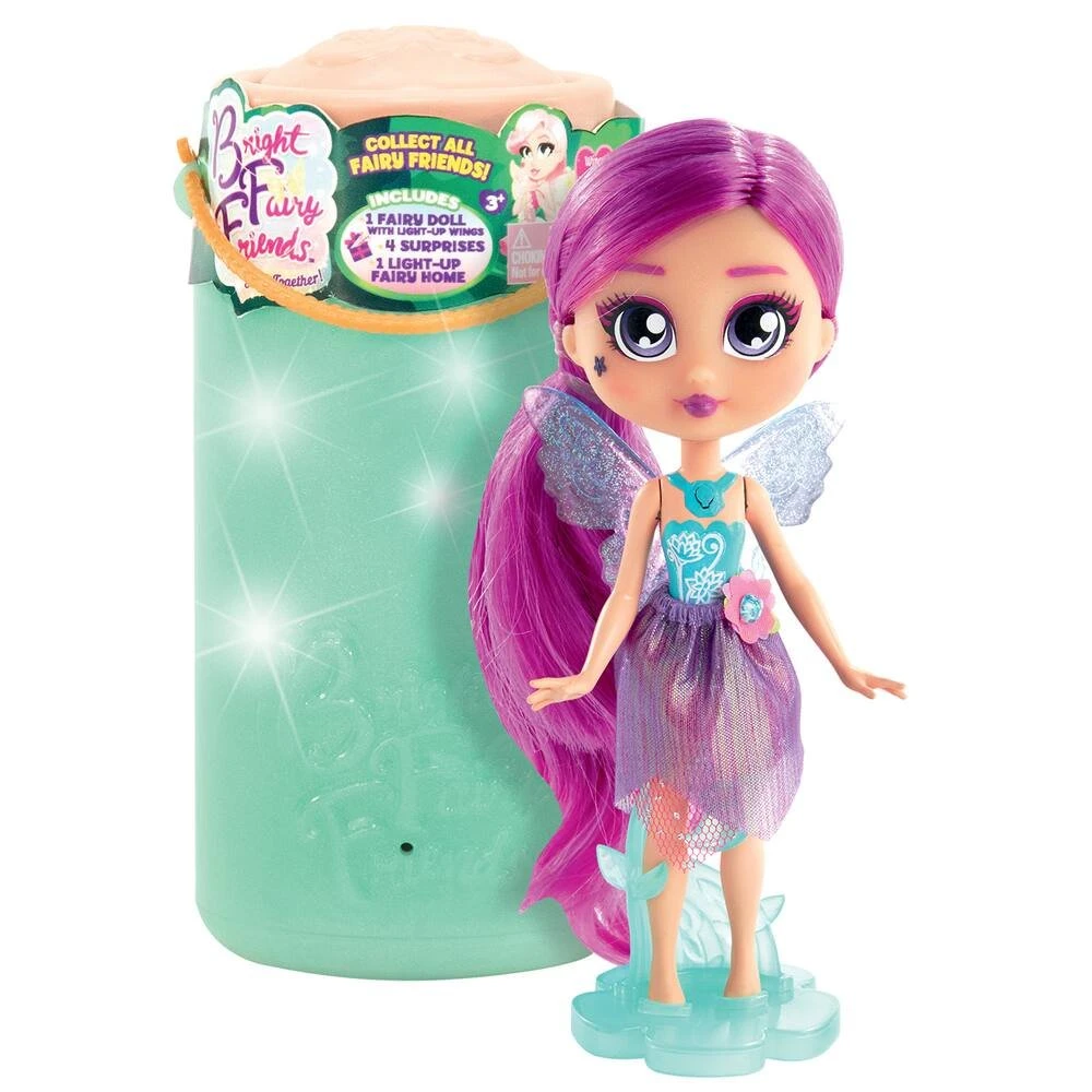 POUPEE BRIGHT FAIRY FRIENDS - FEE 17 CM DANS SA JARRE LUMINEUSE â Image 3