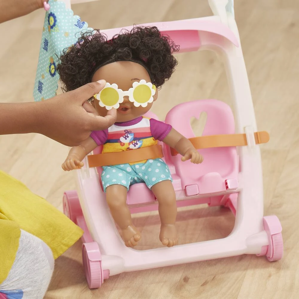 Hasbro BABY ALIVE - POUSSETTE + BEBE – Image 2