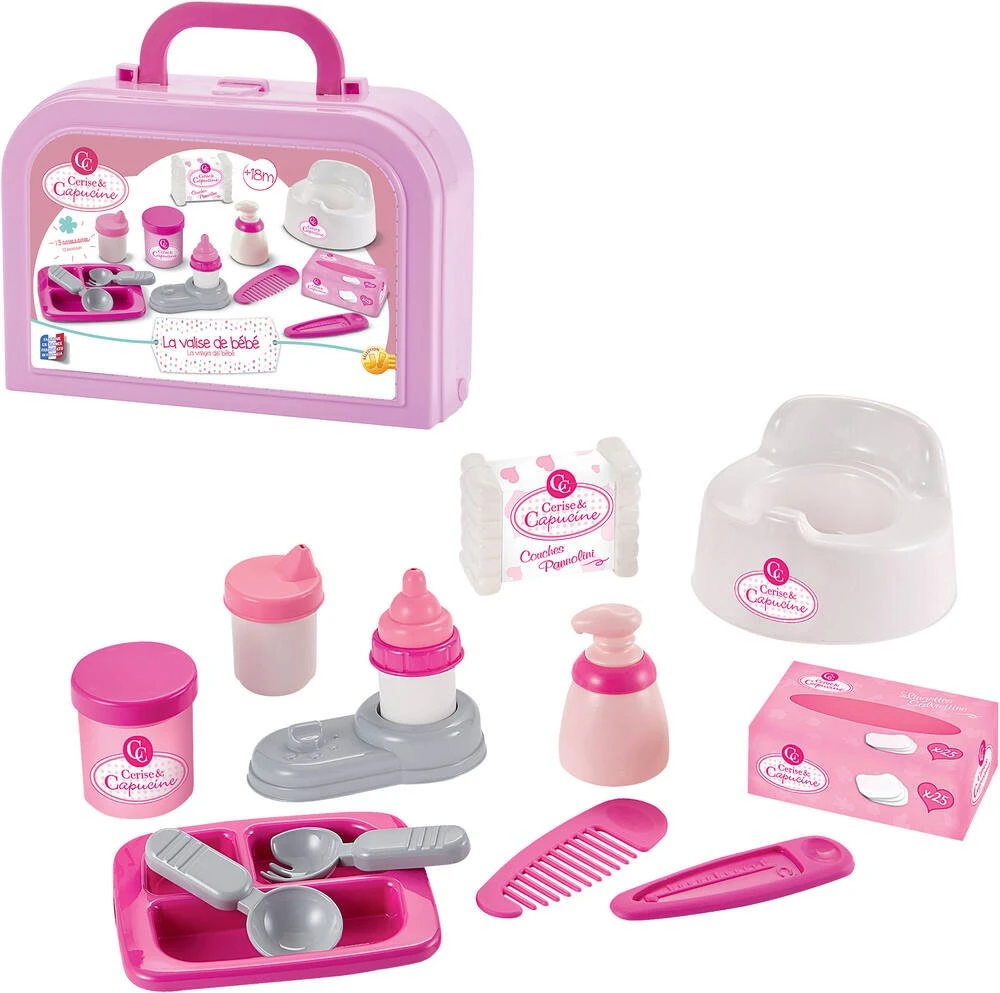 CERISE & CAPUCINE LA VALISE DE BEBE