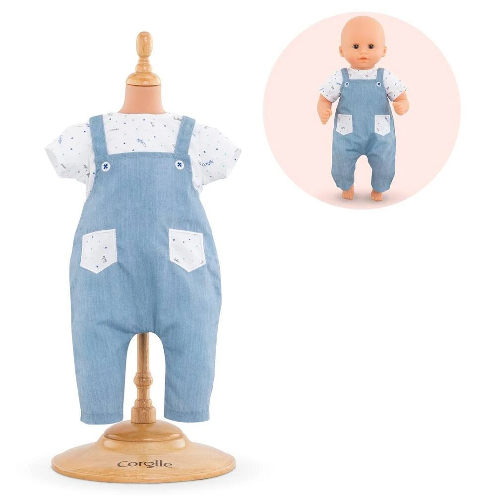 T- SHIRT & SALOPETTE 30 CM COROLLE VETEMENTS