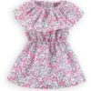 MA COROLLE - ROBE FLEURIE ROSE - MA COROLLE
