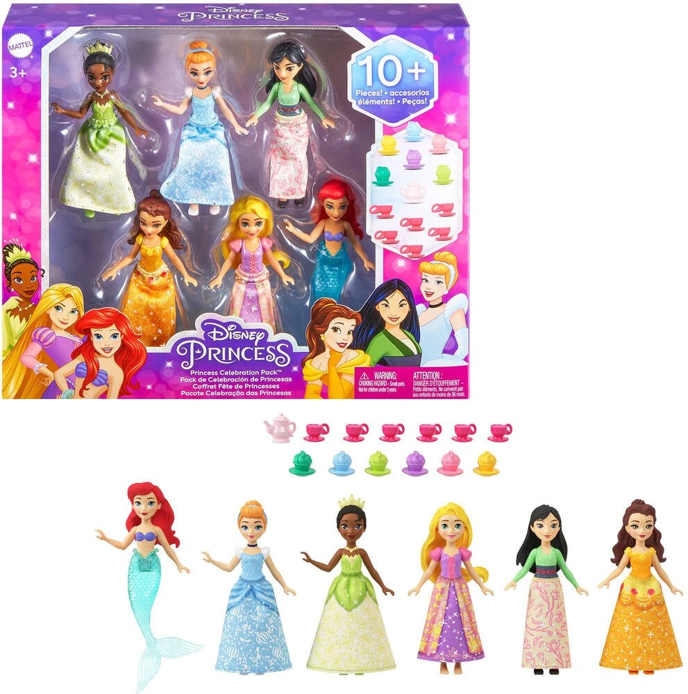 MATTEL DISNEY PRINCESSE - COFFRET FETE DE PRINCESSE
