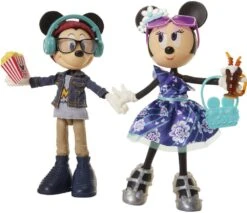 JAKKS PACIFIC PACK 2 POUPEES 23 CM - MICKEY ET MINNIE