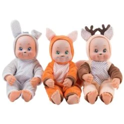 SMOBY POUPON MINIKISS ANIMAL 30 CM